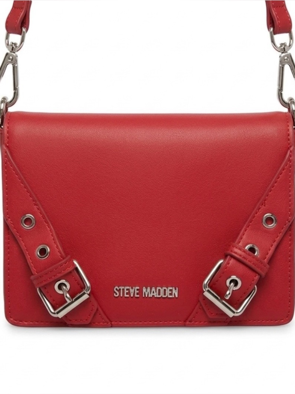 NWT Steve Madden Red Crossbody Bag